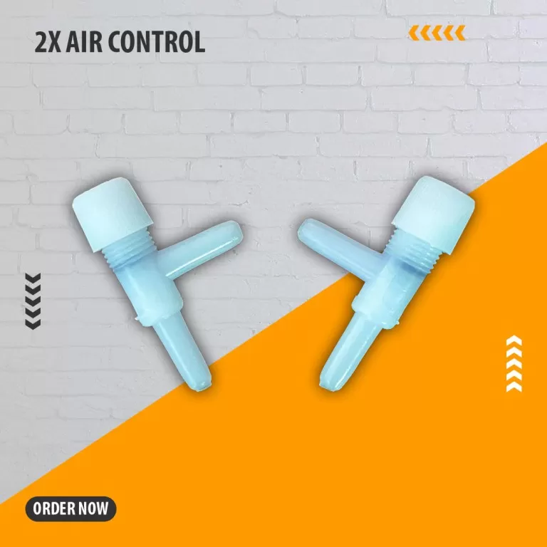 2x Air Control Valve for Aquarium Multiple Air Connector