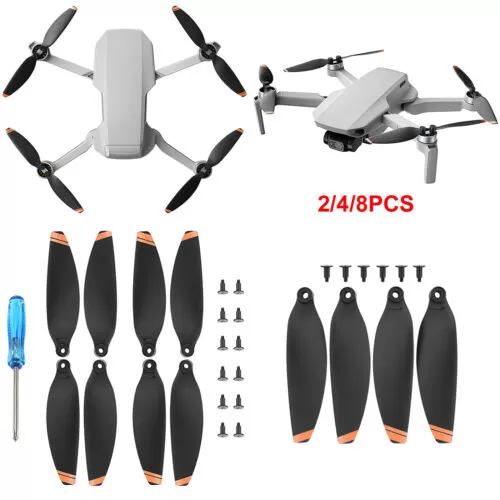 8pcs DJI Mini 2 Mini SE Propellers Low Noise - image 5