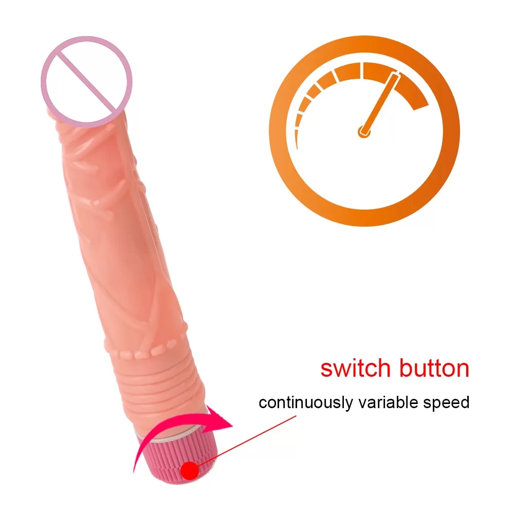 Sex Toys 9.6 Inch Vibrating Dildo For Women Big Dick Toy - image 2