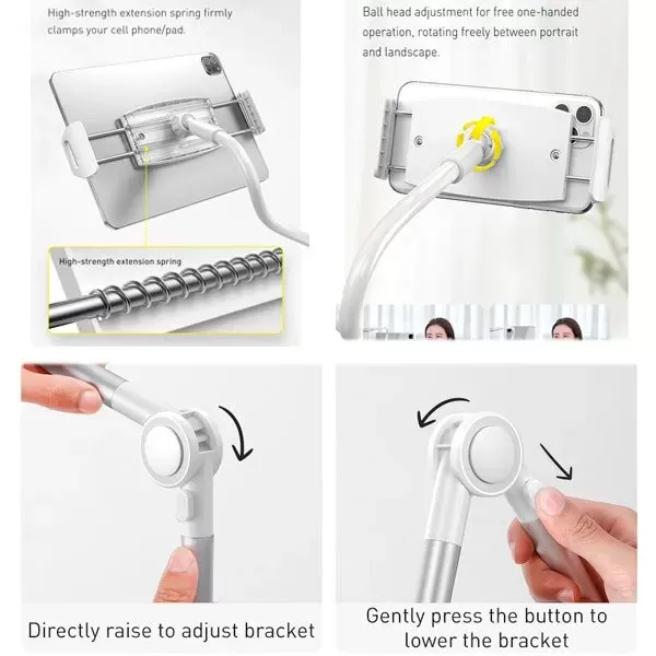BASEUS Rotary Adjustment Lazy Phone,Tablet Holder Stand - image 8