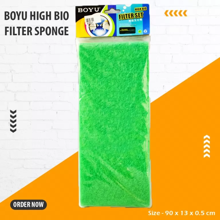 BOYU High Bio Filter Set Sponge Filter Media