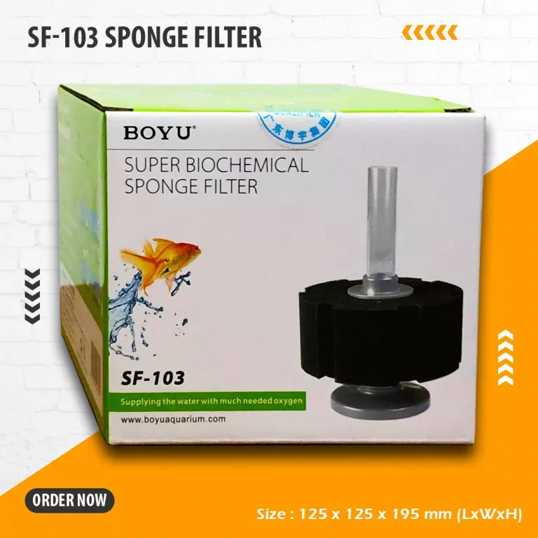 BOYU SF-103 Bio Sponge Filter