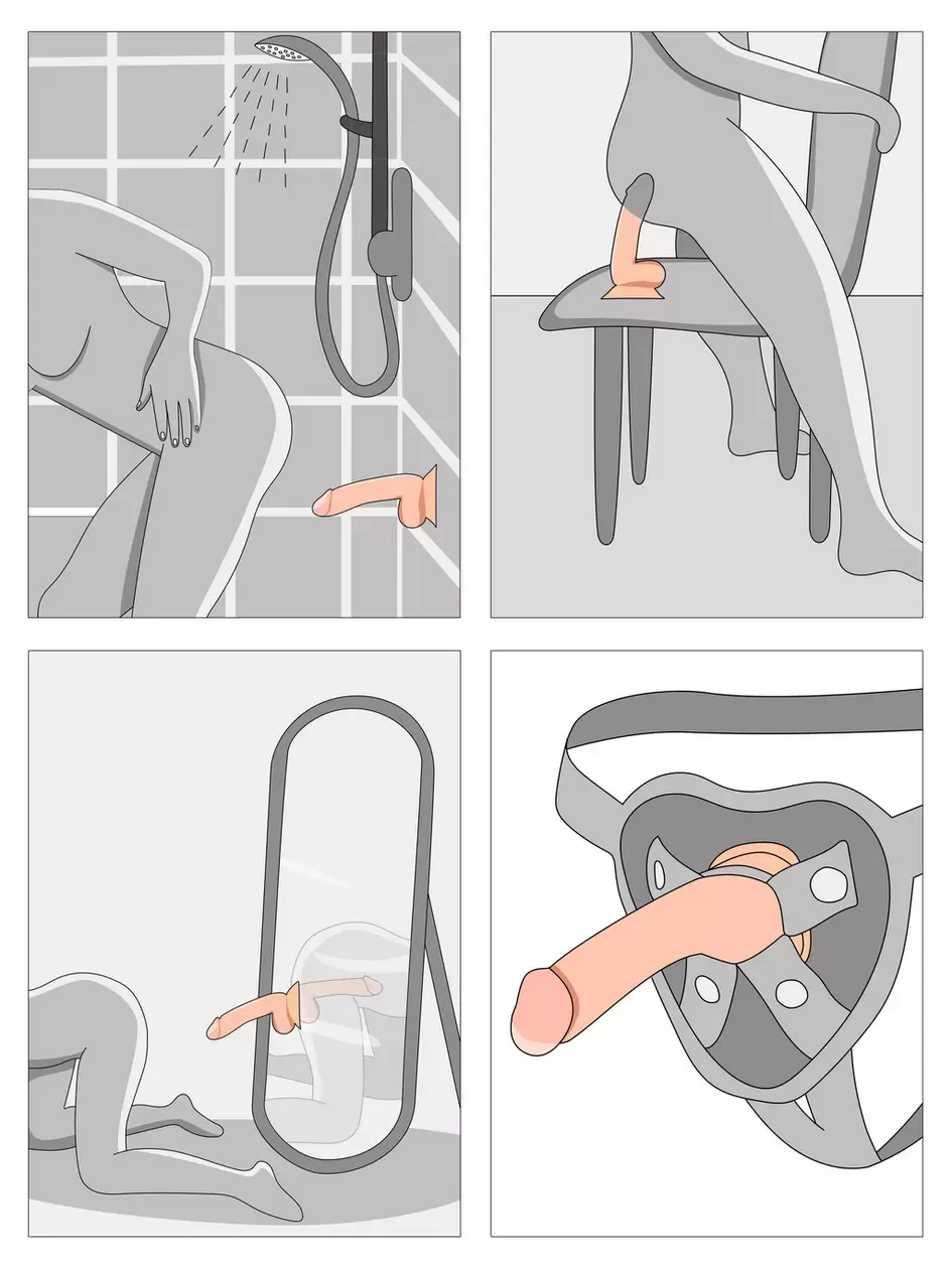 Dildo 7 inch Realistic Non Vibrating XTOYS - image 2