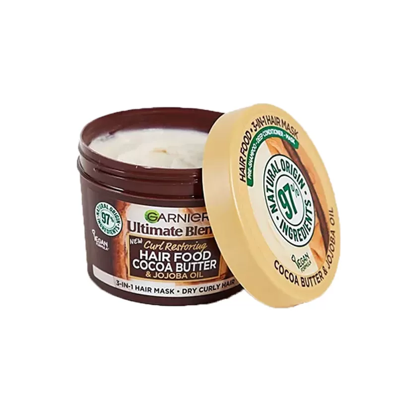 GARNIER Hair Food Curl Restore Cocoa Butter & Jojoba Oil