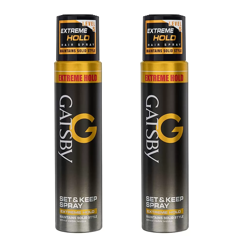 Gatsby Set & Keep Hair Spray 250ml Extreme Hold - image 1