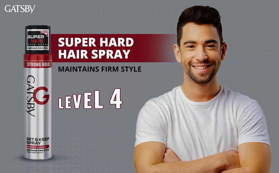 Gatsby Set & Keep Hair Spray 250ml Strong Hold - image 5
