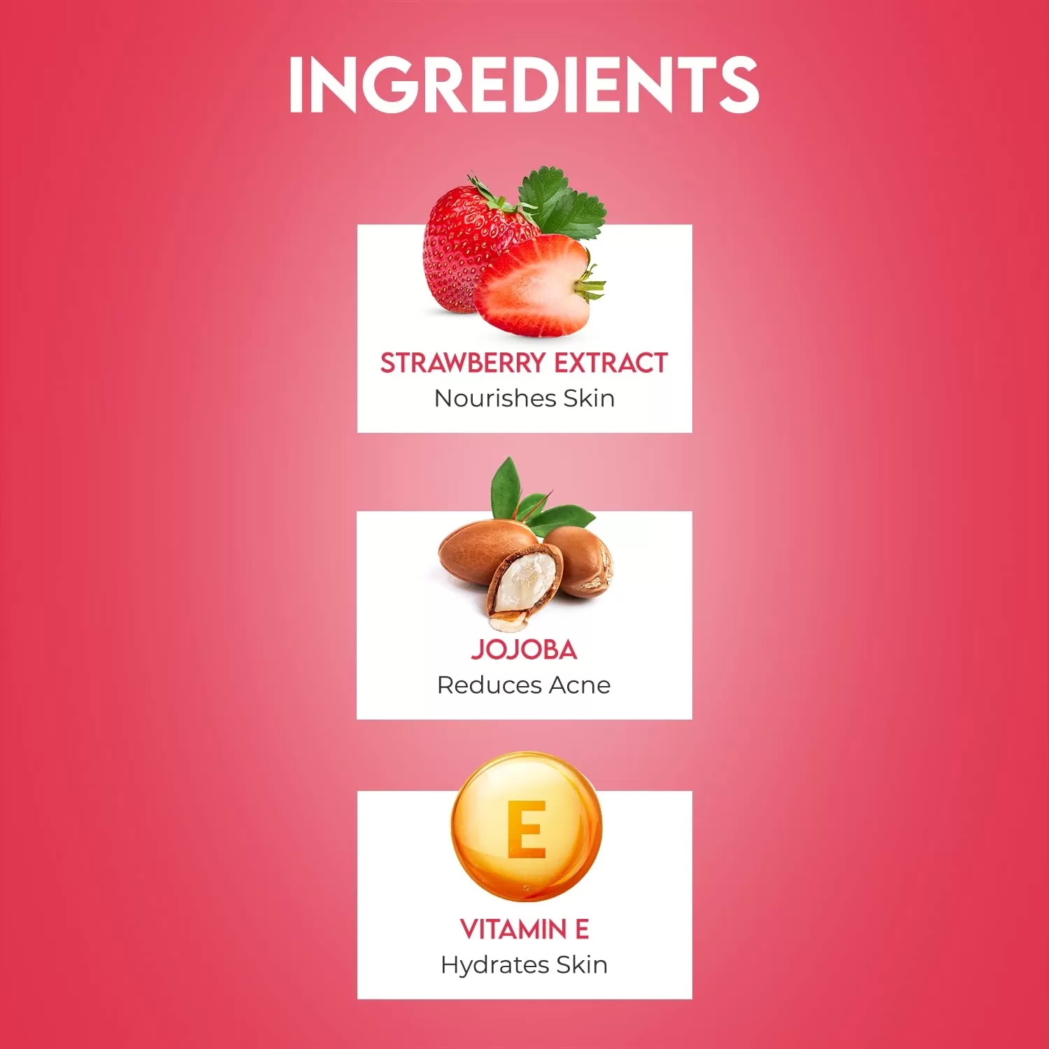 Jovees Face Wash Strawberry 120ml Imported from India - image 6