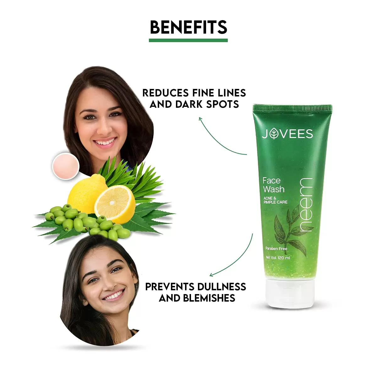 Jovees Neem Face Wash 120ml Acne & Pimple Care - image 7