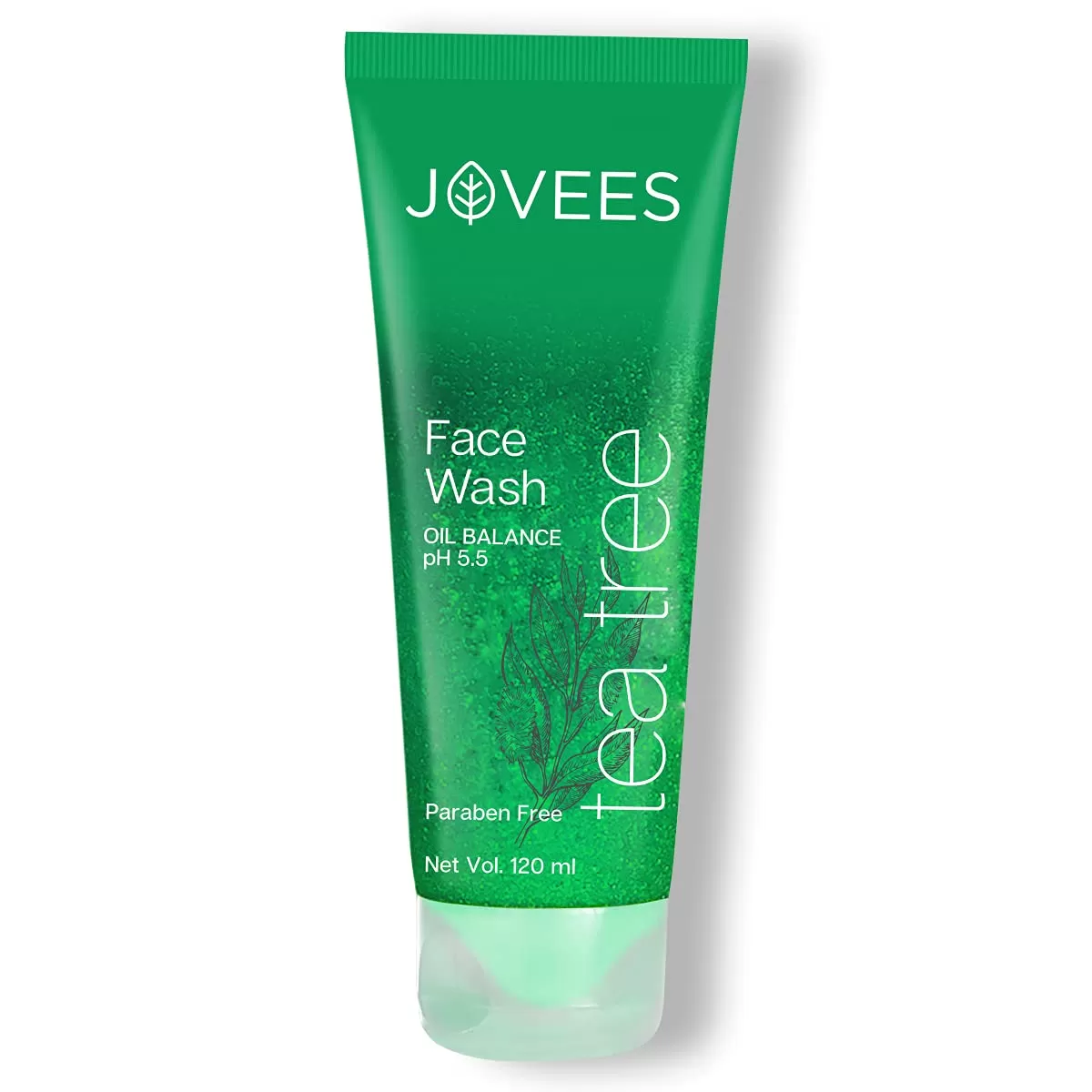 Jovees Tea Tree Face Wash 120ml Oil Balance - image 1