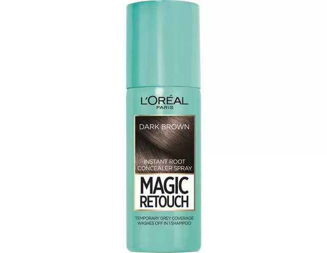 LOREAL Magic Instant Root Hair Concealer Spray DarkBrown - image 1