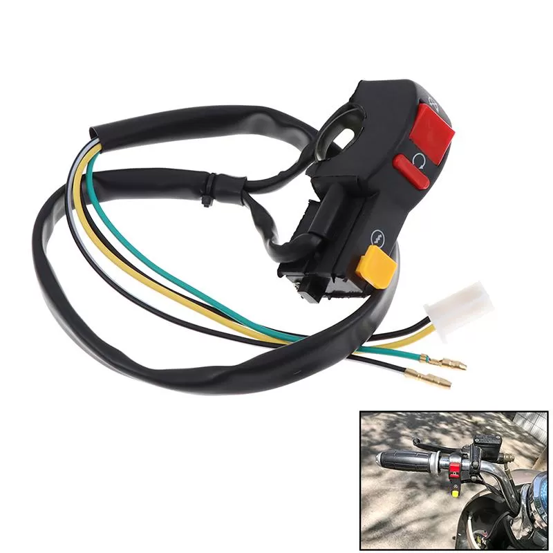 Motorcycle On/Off Switch Button Combination Switch - image 2