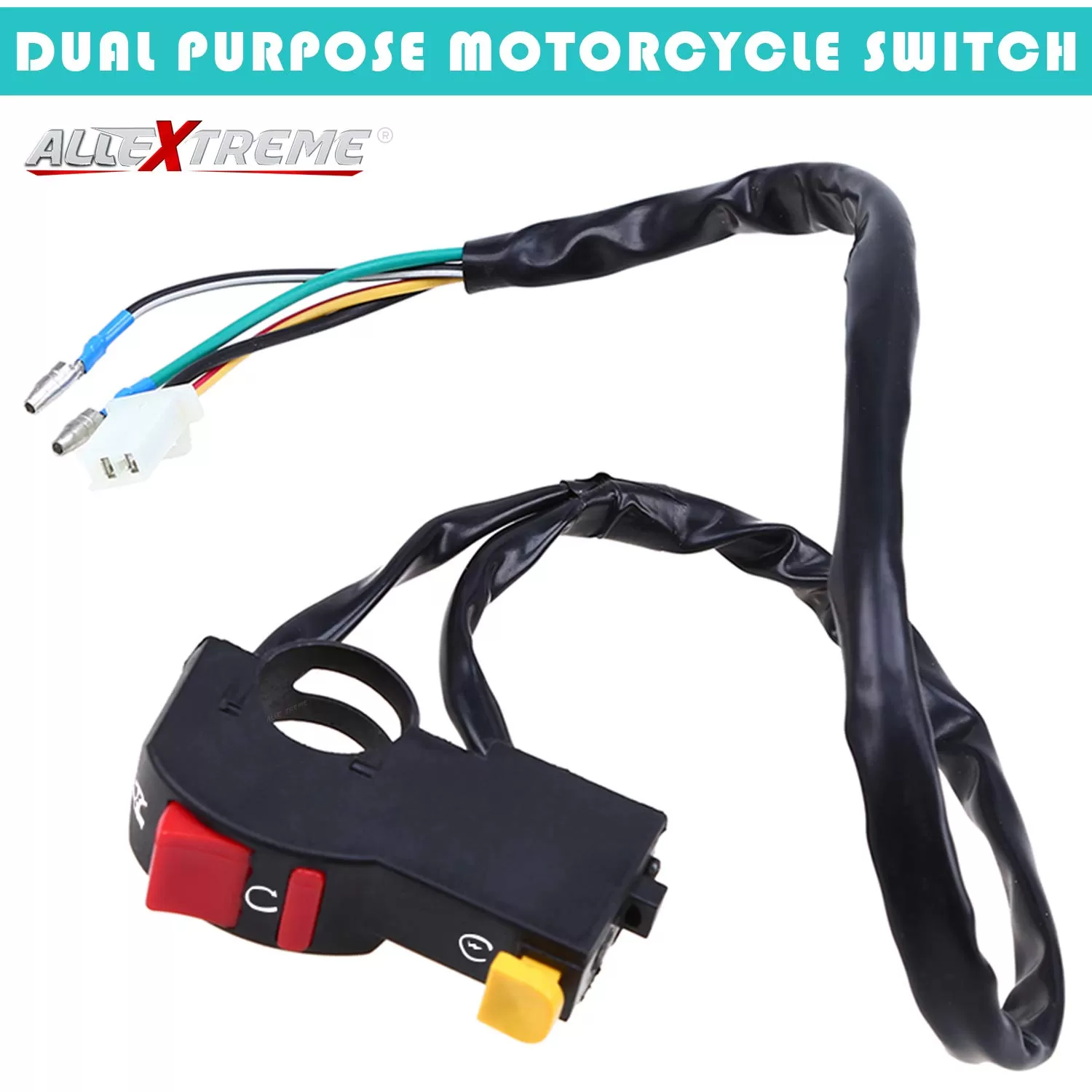Motorcycle On/Off Switch Button Combination Switch - image 3