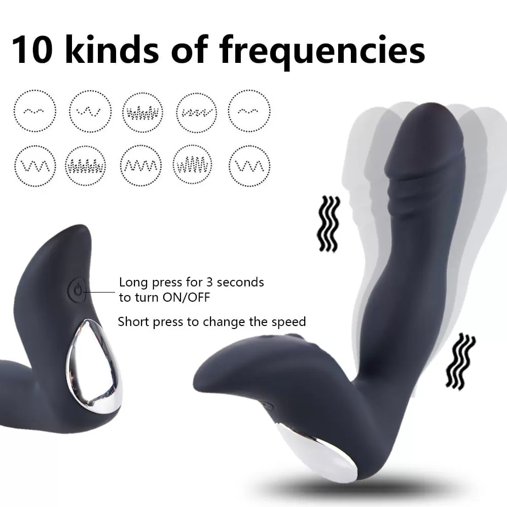 Anal Vibrator Silicone Butt Plug XTOYS - image 3