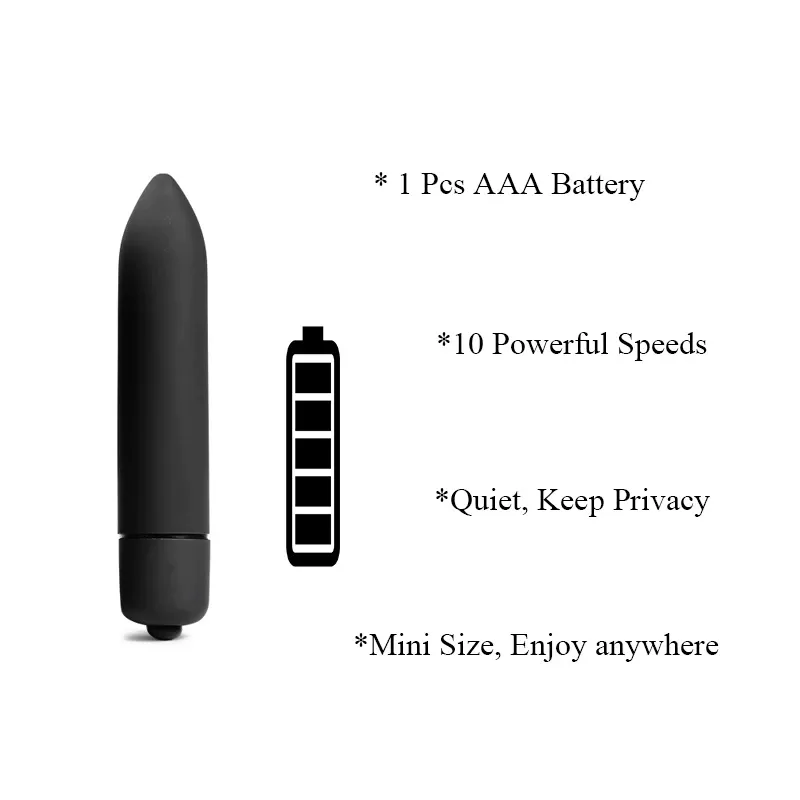 Silicone Anal Butt Plug with mini bullet XTOYS - image 2