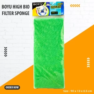 BOYU High Bio Filter Set Sponge Filter Media