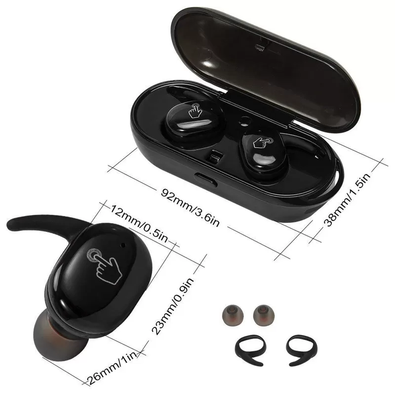 TWS Bluetooth earbuds Earphones Wireless headphones - image 3