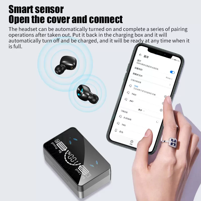 X3 wireless Bluetooth 5.1 Headset Headphones With Mic - image 4