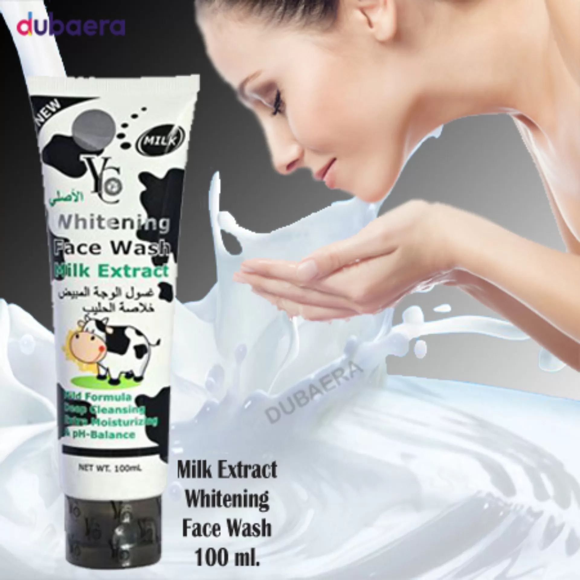 YC Face Wash Milk Extract 100ML - image 2
