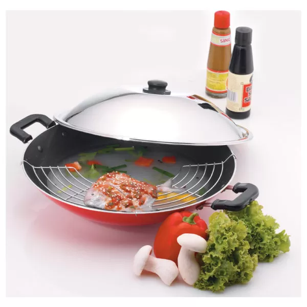 Premier Non Stick Chinese Wok - image 2