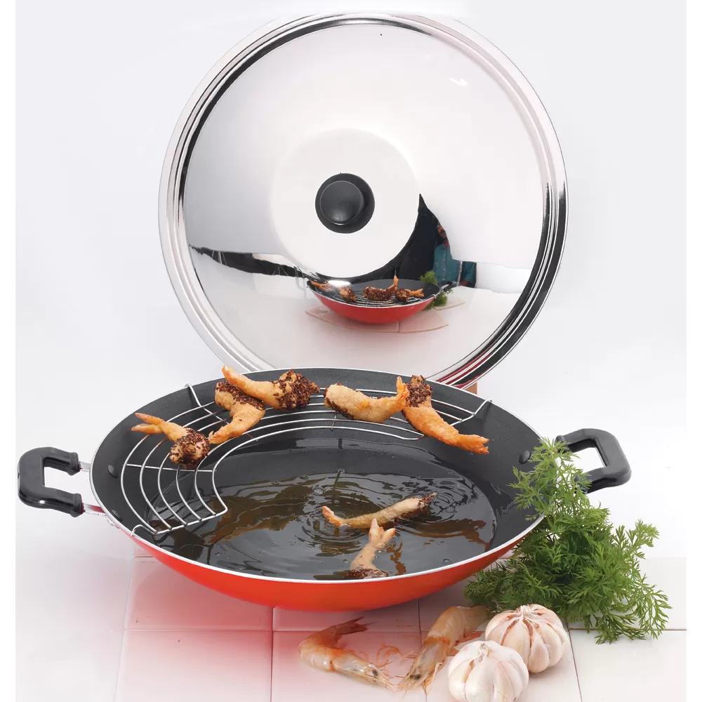 Premier Non Stick Chinese Wok - image 3