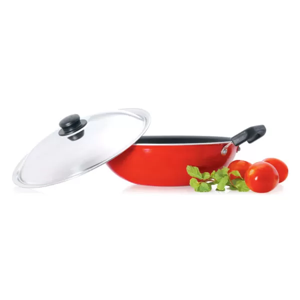 Premier Non Stick Kadai with Stainless Steel lid - image 4