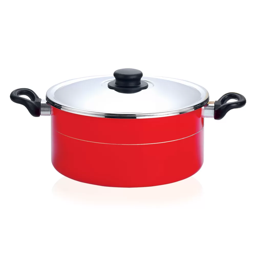 Premier Non Stick Stew Pan with Stainless Steel Lid 20CM