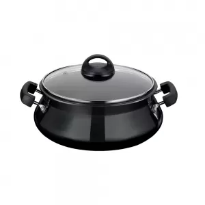 Premier Trendy Black Hard Anodized Handi with Glass Lid Mini