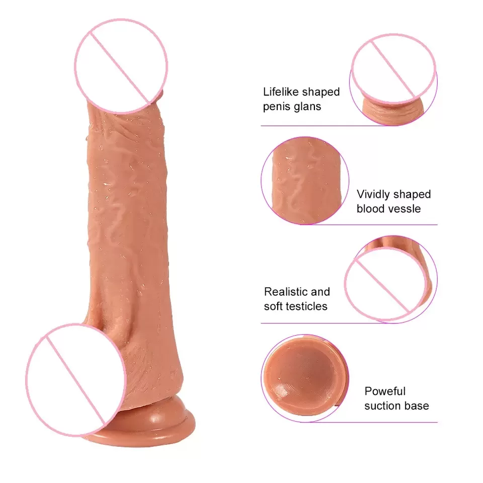 7 inch realistic dildo sex toy - image 4