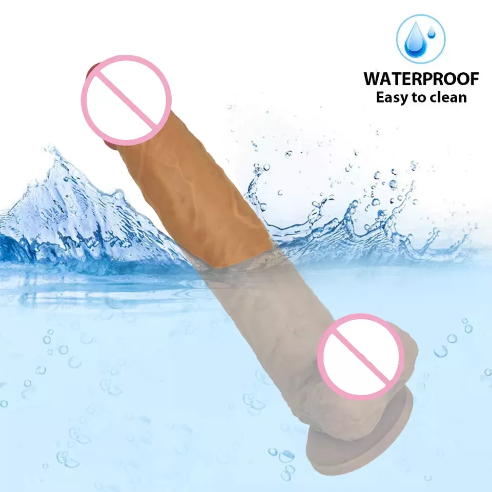 9.5 inch realistic dildo sex toy - image 4