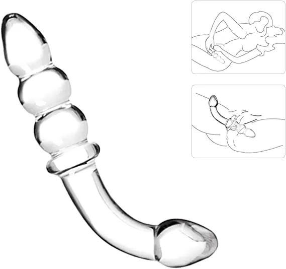 Anal ,Glass DoubleEnded Butt Plug G-spot Dildo XTOYS - image 1