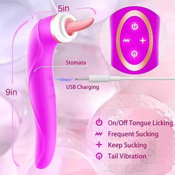 Clitoral Sucking Licking Vibrator XTOYS - image 3