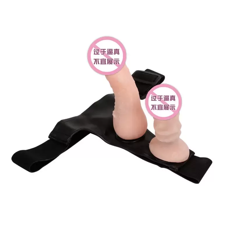 Harness strapon les double dildo women sex toy - image 4