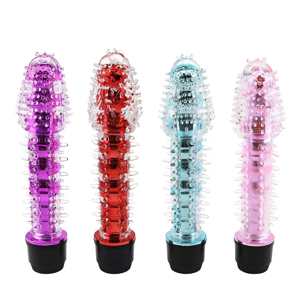Jelly Dildo Vibrator Barbed Spike Woman G-Spot  XTOYS - image 1