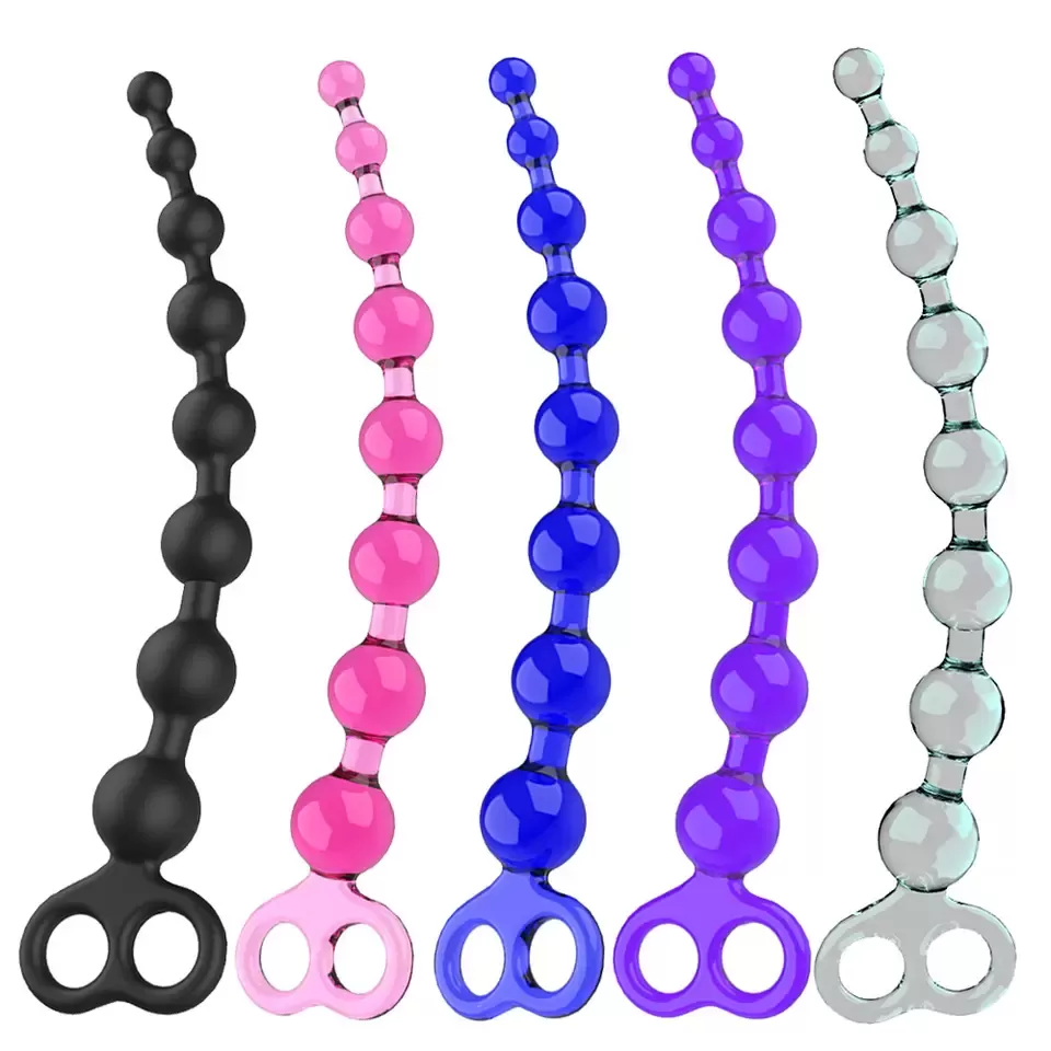 Long Anal Beads Prostate stimulator sex toys - image 4