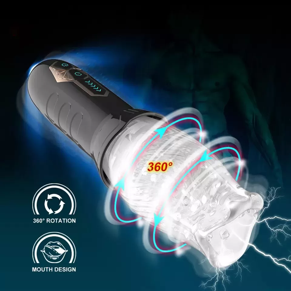 Penis Stimulator Rotating Vibrating Male - image 2