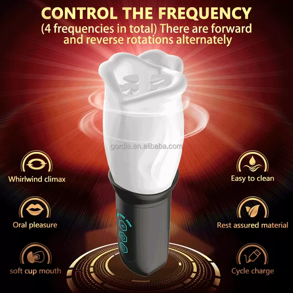 Penis Stimulator Rotating Vibrating Male - image 6
