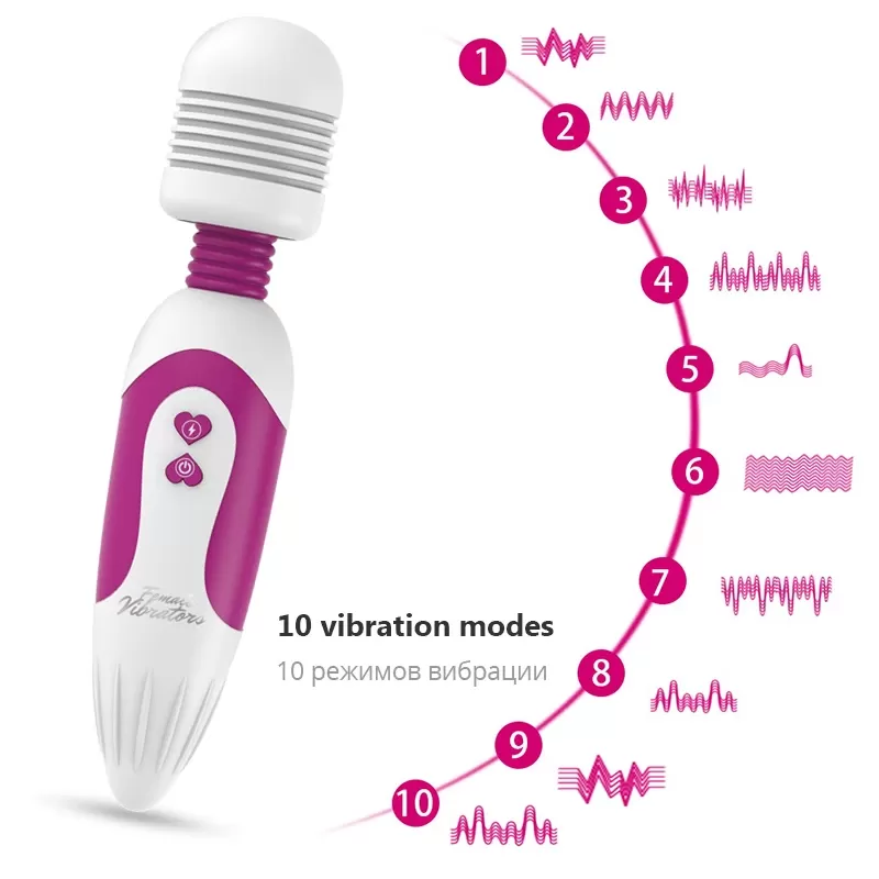 Mini Wand Massager Vibrator For Woman XTOYS - image 3