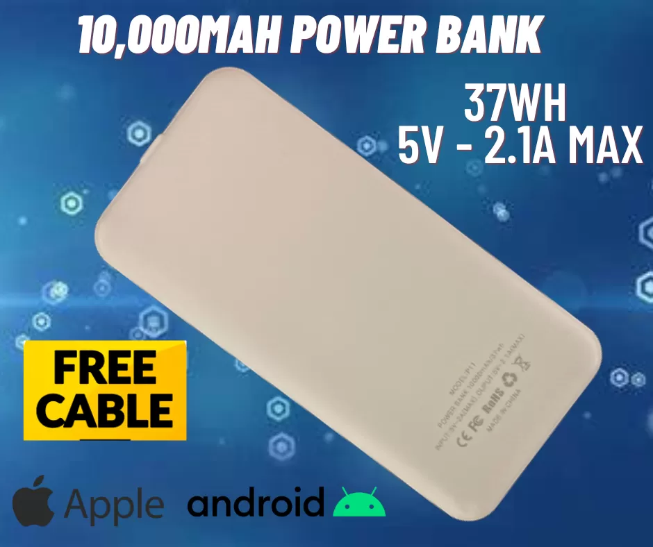 Power Bank 10,000mAh