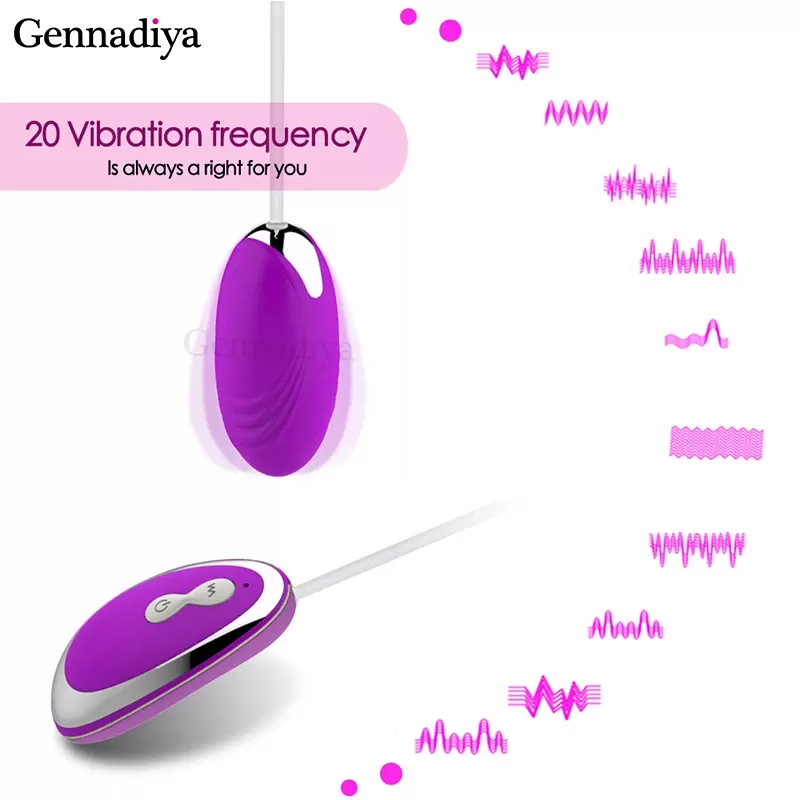 Powerful Vibrating Egg Remote Control Bullet XTOYS