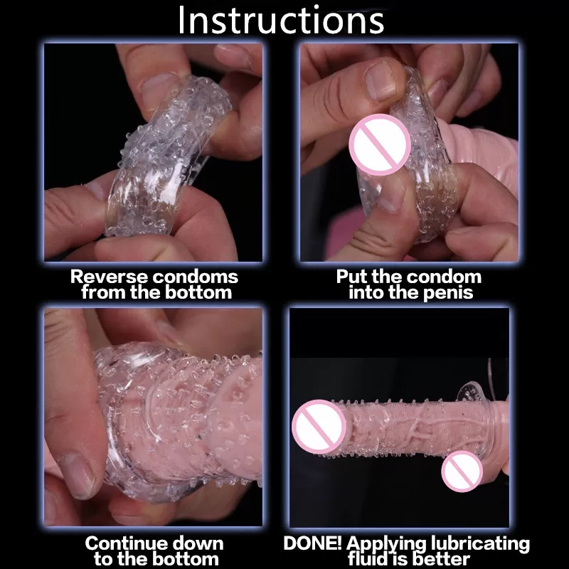 Reusable silicon condom G - spot Condoms type A - image 2