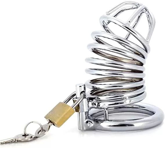 Stainless Steel Chastity Device Cock Cage XTOYS - image 1