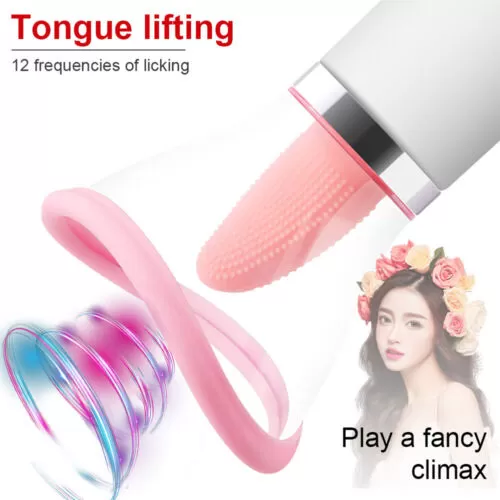 Sucking Clit Breast Nipple Licking Vibrator Tongue XTOYS - image 4