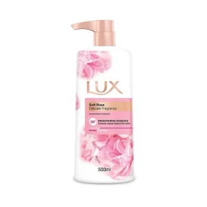 LUX Soft Rose Delicate Fragrance Bright Body Wash 500ml