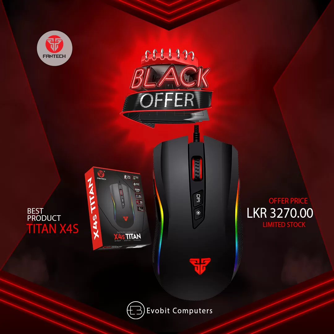 TITAN X4S Fantech Gaming Mouse - image 1