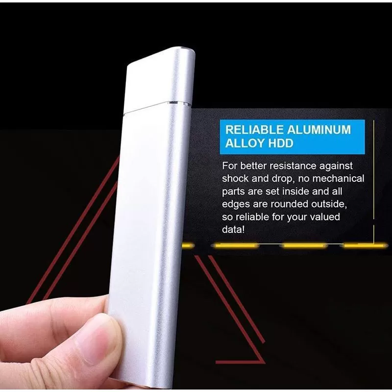 USB 3.1 Portable 160GB External Mobile Hard Storage - image 4