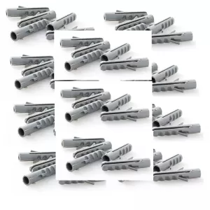 Buy Wall Plug Without Cap No: 5 (5mm X 25mm)-Pack of 25