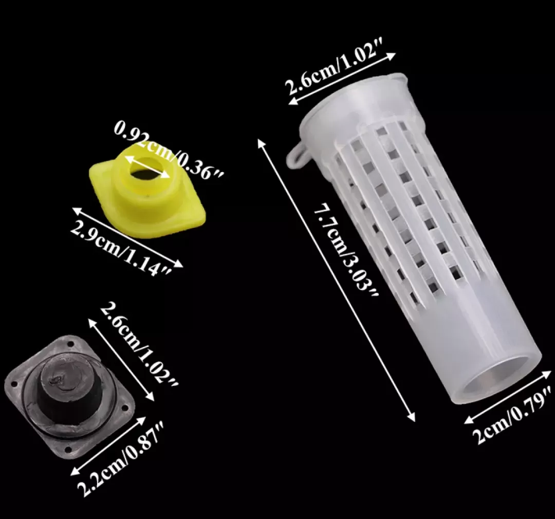 10 Pcs Plastic Queen Bee Rearing Cup Kit - image 2
