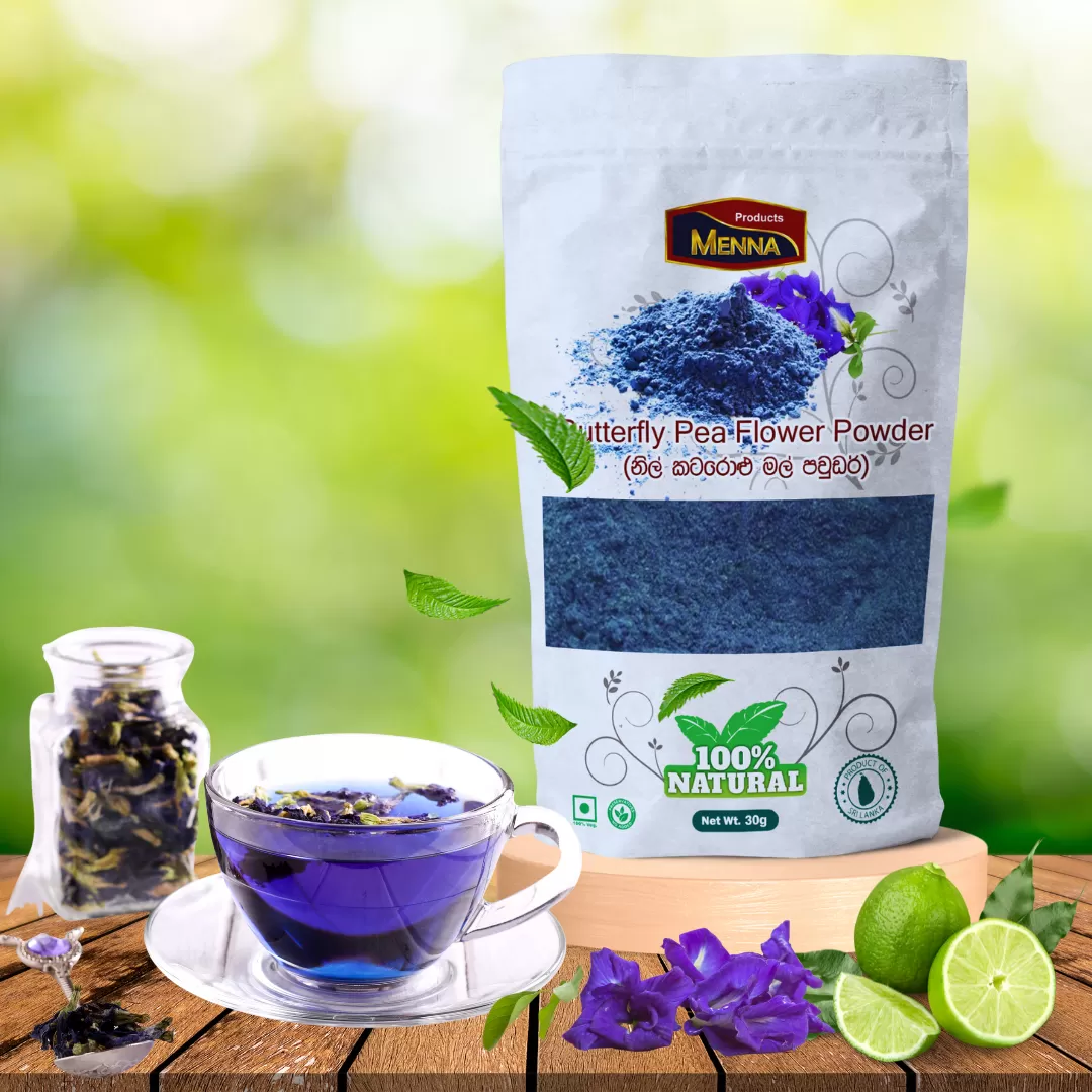 100% Pure Blue Butterfly Pea Flower Powder - image 2