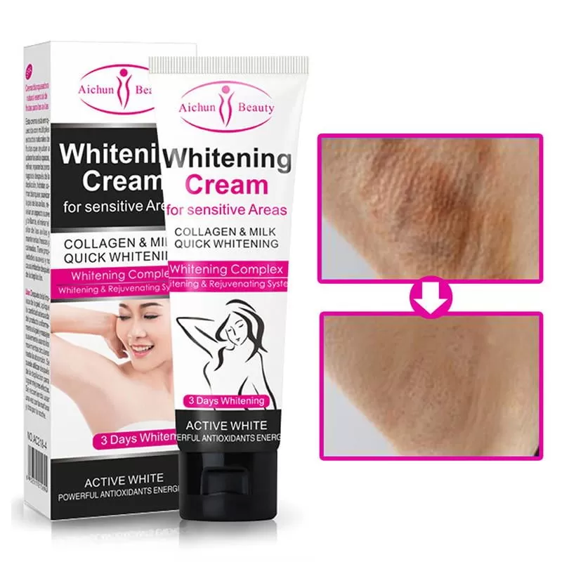 Aichun Beauty Body Cream 50ml Collagen Under Arm Armpit - image 4