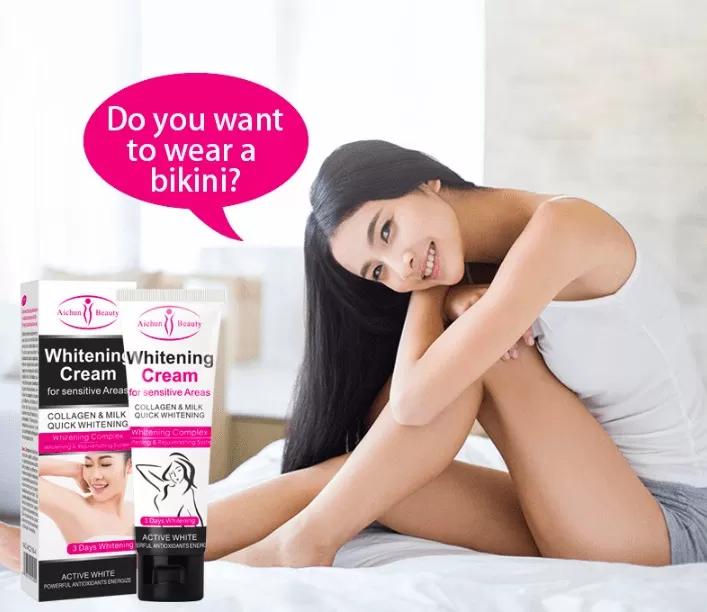 Aichun Beauty Body Cream 50ml Collagen Under Arm Armpit - image 7